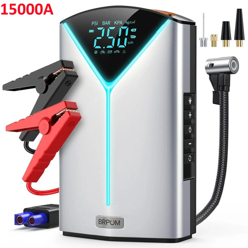 15000a car jump starter with - 15000a,