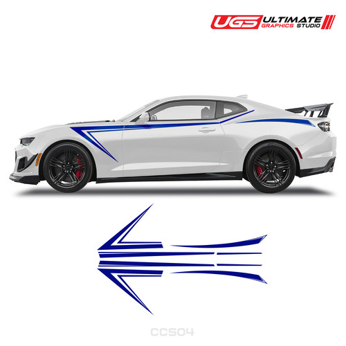 Chevrolet camaro side sport - side,