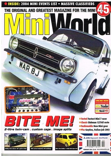 Mini world magazine with - mini,