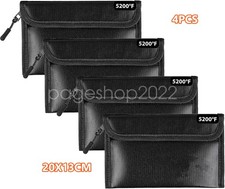 4pcs fireproof document bag - fireproof,