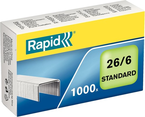 Rapid 6mm standard staples - rapid,