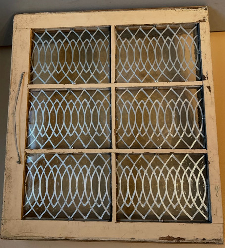 Antique rectangular leaded - antique,