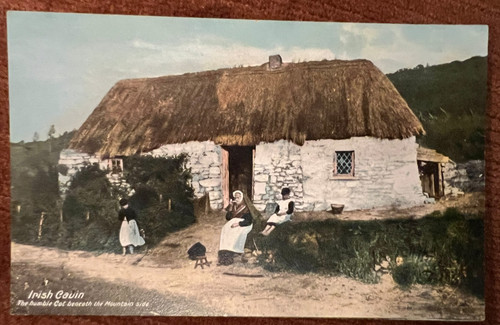 Antique ireland postcard - antique,