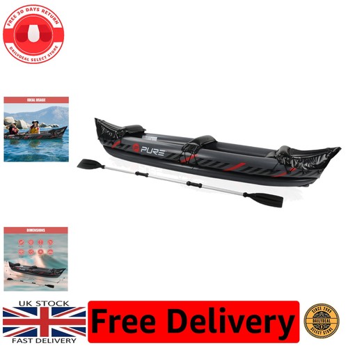 Person inflatable kayak with - inflatable,