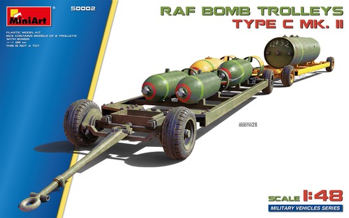 Miniart 50002 raf bomb - miniart,