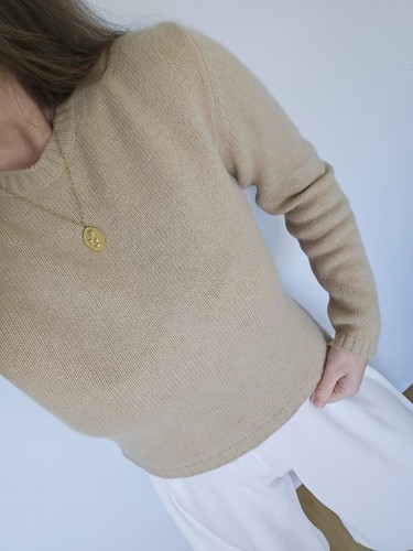 Angora wool blended sweater - angora,