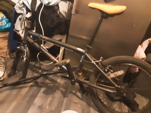 Bmx bike black - bike, wheels