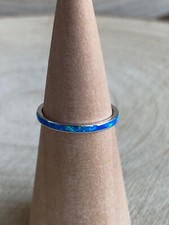 Opal Band Ring Sizes L N P R T