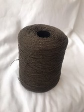 Dark Brown10%Cashmere90% Merino On 500g Cone. Hand/machine Knit UK Spun. 2 Ply.