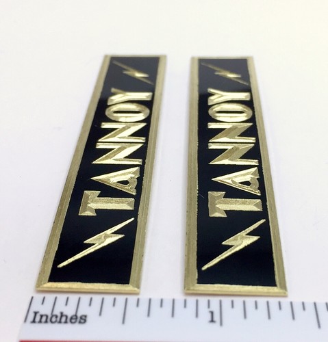 Tannoy speaker badge custom - tannoy,
