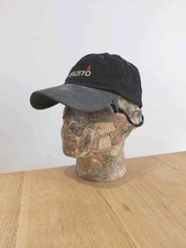 MUSTO Mens Vintage Sailing Cap Hat / One Size / Black /  With Clip