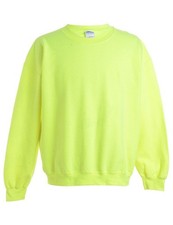 Plus Sizes UK Sweatshirt Heavy Blend Crew Neck Plain Jumper Pullover Top Quality