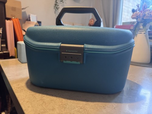 Samsonite vanity case blue - samsonite,