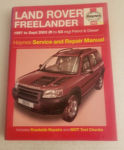 Haynes manual land rover - manual,