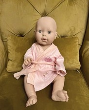 Baby Annabell bath time interactive hard body zapf creations doll