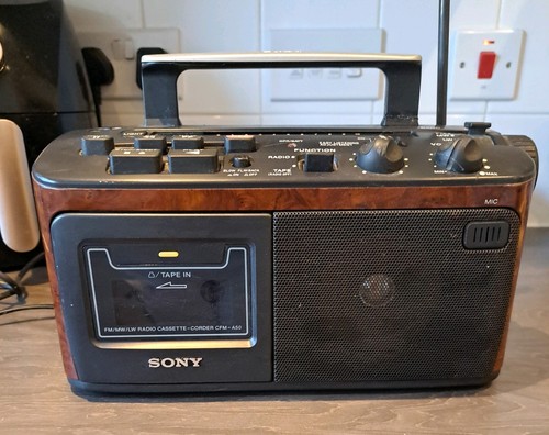 Sony cfm a50 vintage portable - cfm-a50,