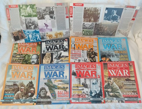 Vintage images war magazine - images, of