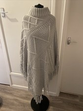 Monsoon Women's Grey Poncho