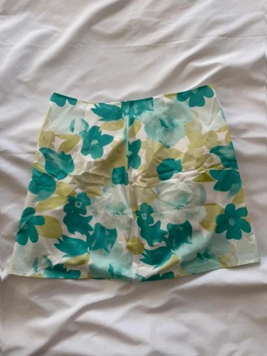 Y2k size floral - 12, satin