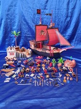 Playmobil 70411 Skull Pirate Ship, 70413 & 70322 Bundle