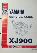 Yamaha xj900 genuine service - yamaha,