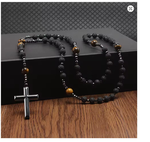 Rose mary beads - , necklace