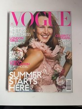 Vintage British Vogue Magazine | July 2000 | Y2K Fashion