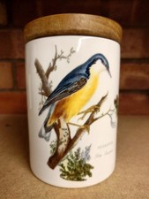 Portmeirion Birds Of Britain Nutcracker Storage Jar 