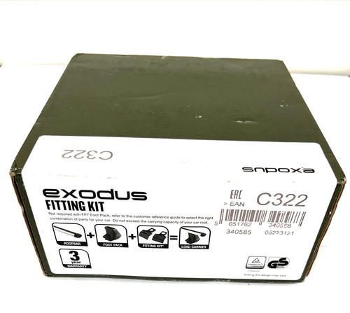 Exodus fitting kit c322 pack - kit, (pack