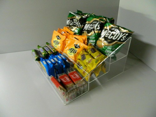 Counter display crisps - counter,