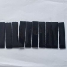 10 HEAVY DUTY VELCRO SELF ADHESIVE Tape HOOK & LOOP Sticky Strips Pad - 16X70 MM