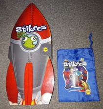 Lidl Stikeez from Space Collectors Holder & Complete Collection + Bag Dice 24