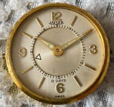 Vintage Swiss Jaeger LeCoultre Memovox style Alarm Clock -Spares/Repair-No Frame