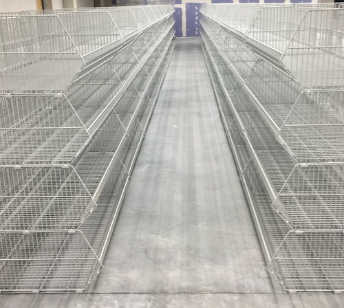 Basket stacking - basket, mesh