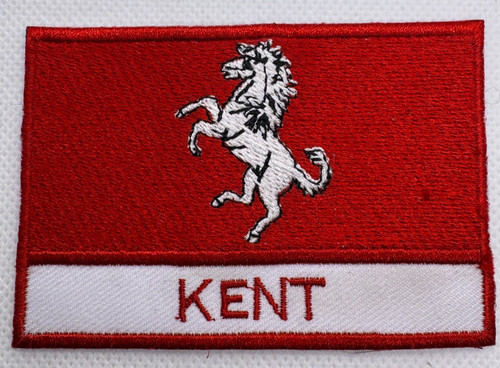 Kent county flag - patch, iron