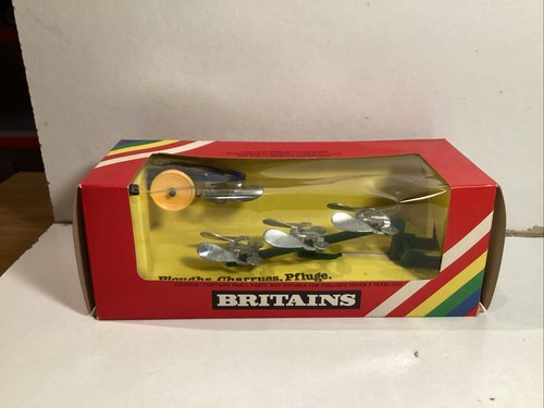 Vintage britains 9546 ploughs - vintage,