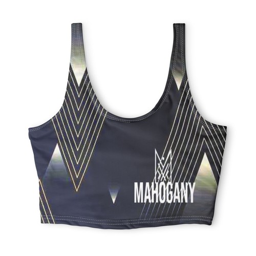 Mahogany geometric logo sports - mahogany,