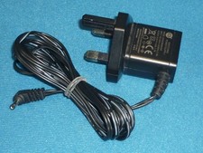 S003ATB0600045 Switching Power Supply Adapter Black 6V UK 3-Pin Charger 0.45a
