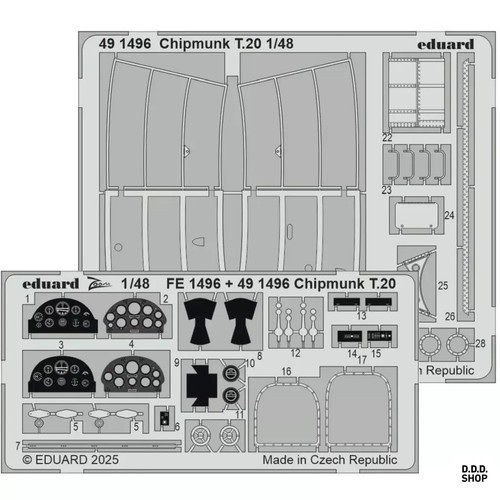 Havilland chipmunk - de,
