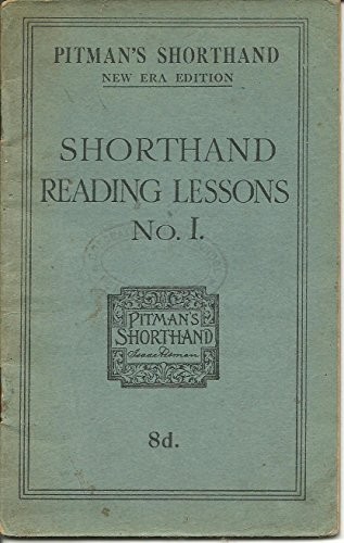 Pitman new era shorthand - pitman,