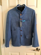 Men's Faux Suede Sportcoat XS