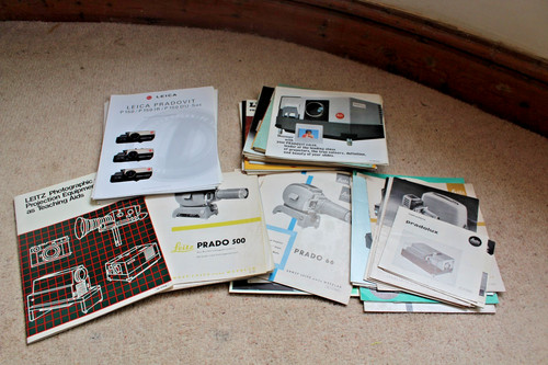 Job lot vintage new leica - lot,