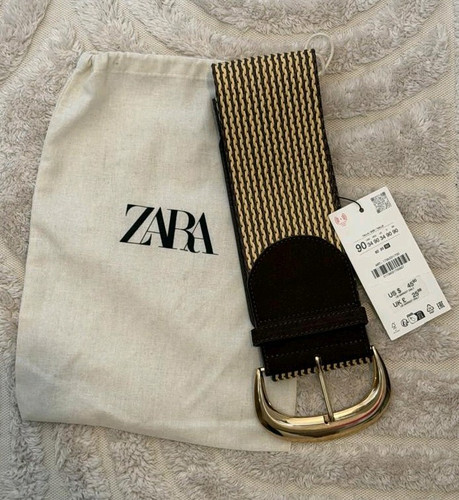 Zara wide woven waist - zara,