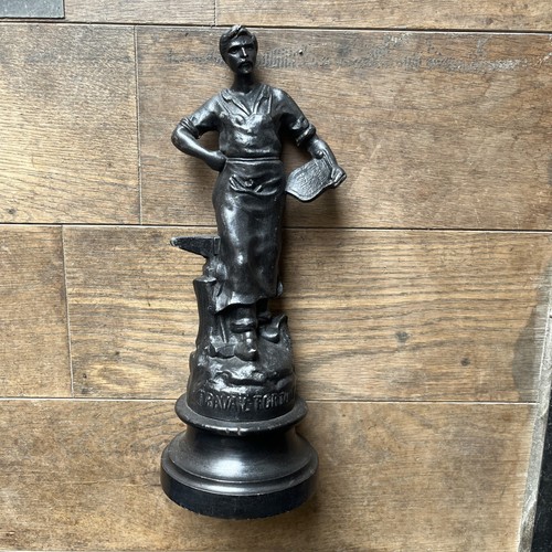 Large spelter figurine - large,