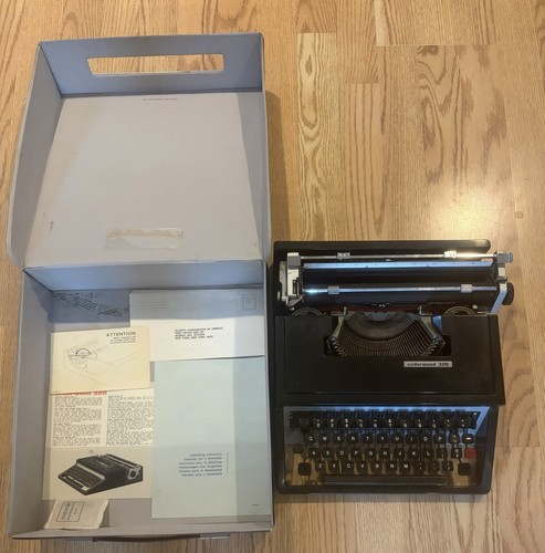 Underwood 320 manual - 320,