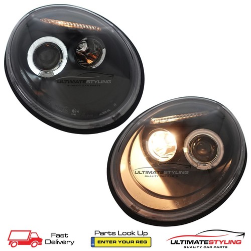 Beetle headlights led angel - beetle,
