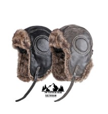 Faux Leather Hat Unisex