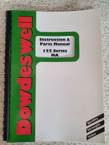 Dowdeswell 155 series - series, ma