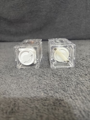 Square salt pepper clear - square,