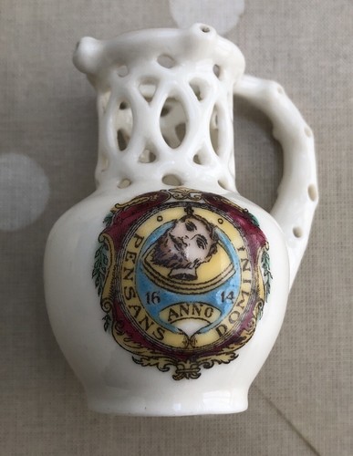 Antique miniature puzzle jug - antique,